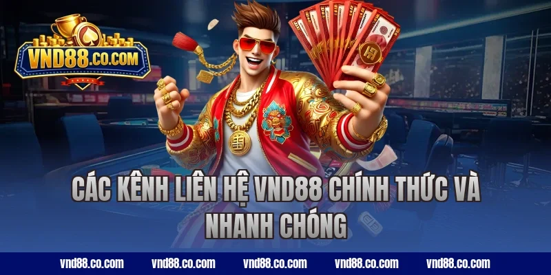 Các kênh liên hệ VND88 chính thức và nhanh chóng